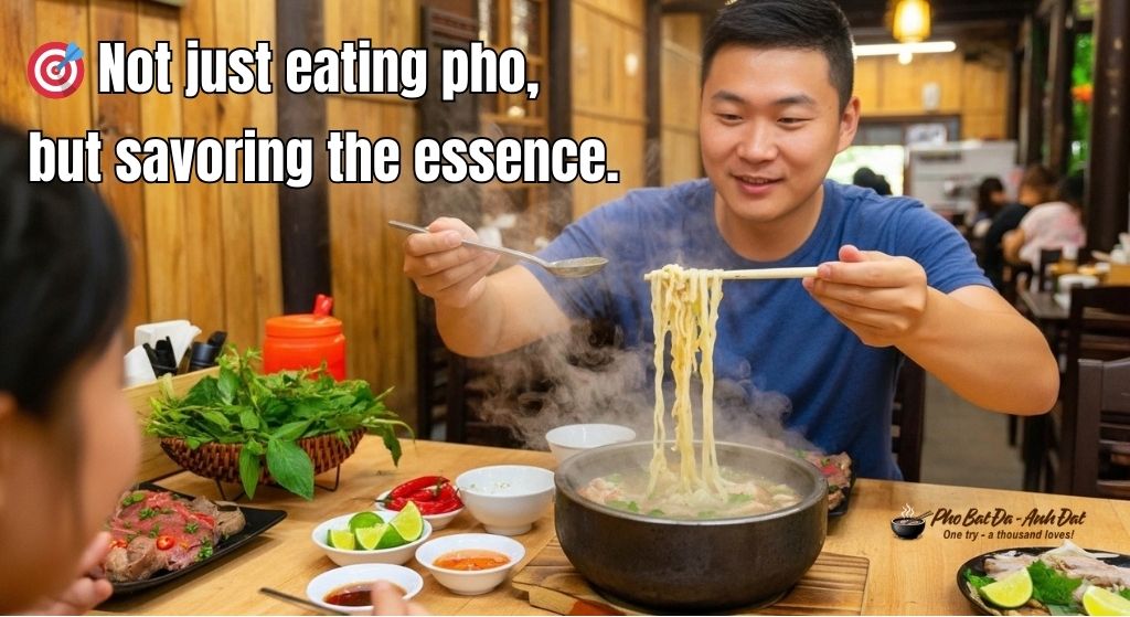 16. At Pho Bat Da Anh Dat you are not simply enjoying a bowl of pho—you are touching the essence of Vietnamese cuisine