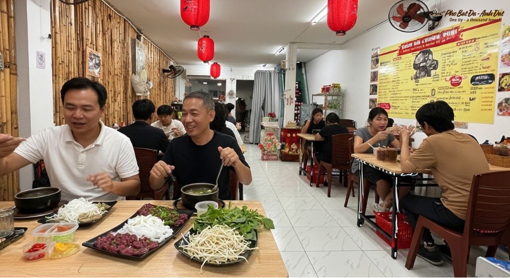 7. A simple yet memorable moment in the familiar setting of Pho Bat Da Anh Dat Restaurant