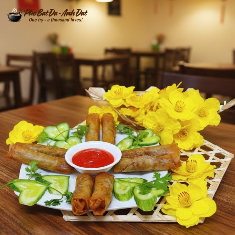 Vietnamese fried spring rolls